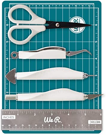 Mini kit de herramientas color Aqua- We R Memory Keepers