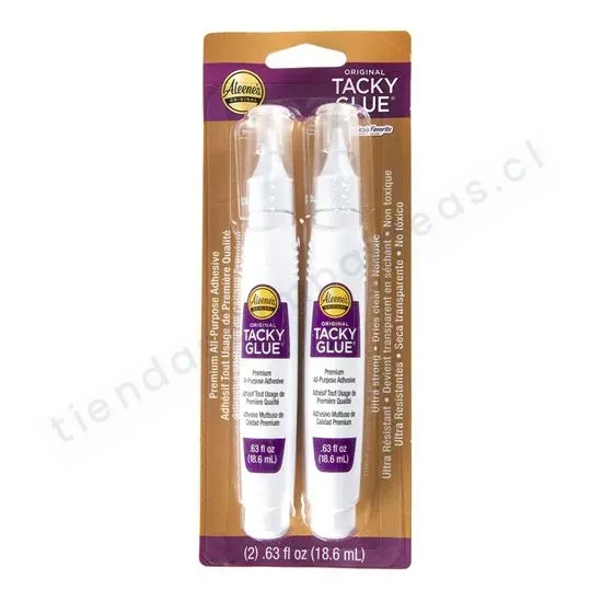 Tacky glue 2 Lápices 18,6 ml - Pegamento manualidades