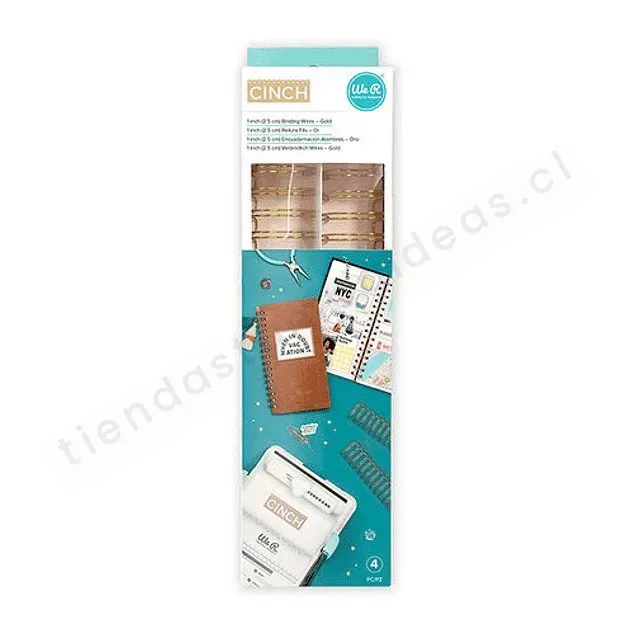 Anillos Cinch dorado 2,5 cm – We R Memory Keepers