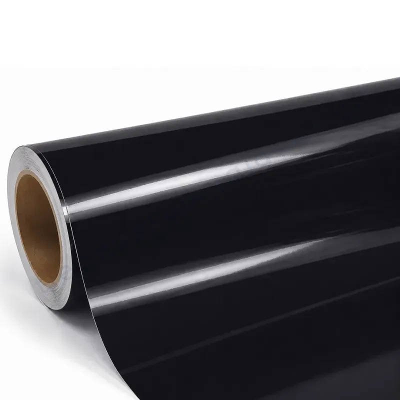 Vinilo Adhesivo Negro Brillante 30 cm - Imagen 2