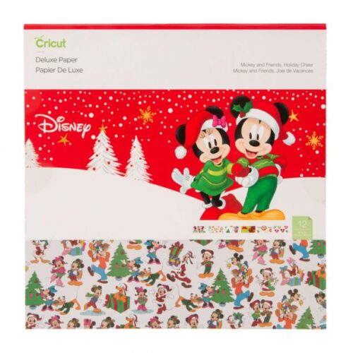 Álbum scrapbook Micky Mouse navidad Cricut