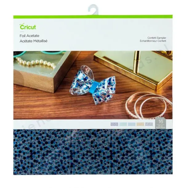 Acetato confetti 16 hojas – Cricut