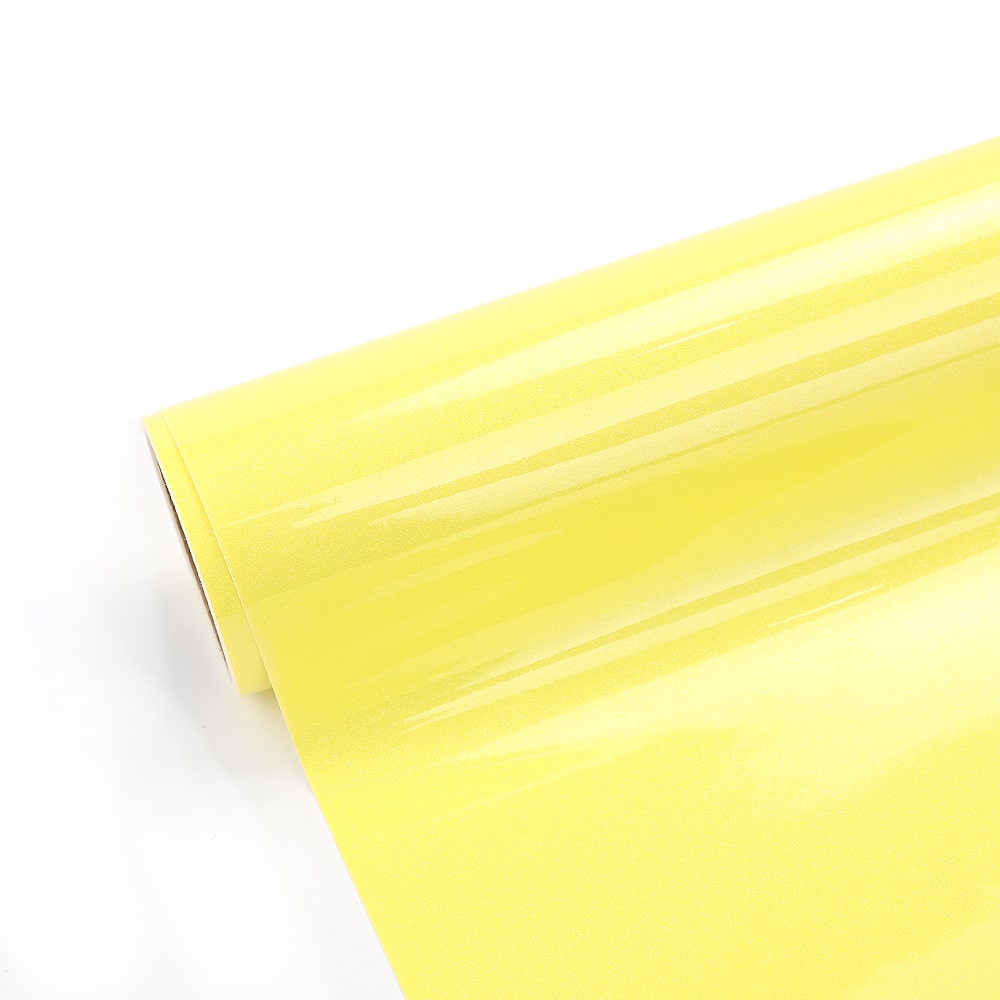 Vinilo decorativo destellos de brillos – Amarillo