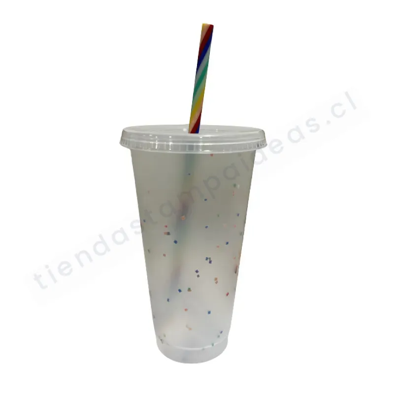 Vaso confetti para personalizar