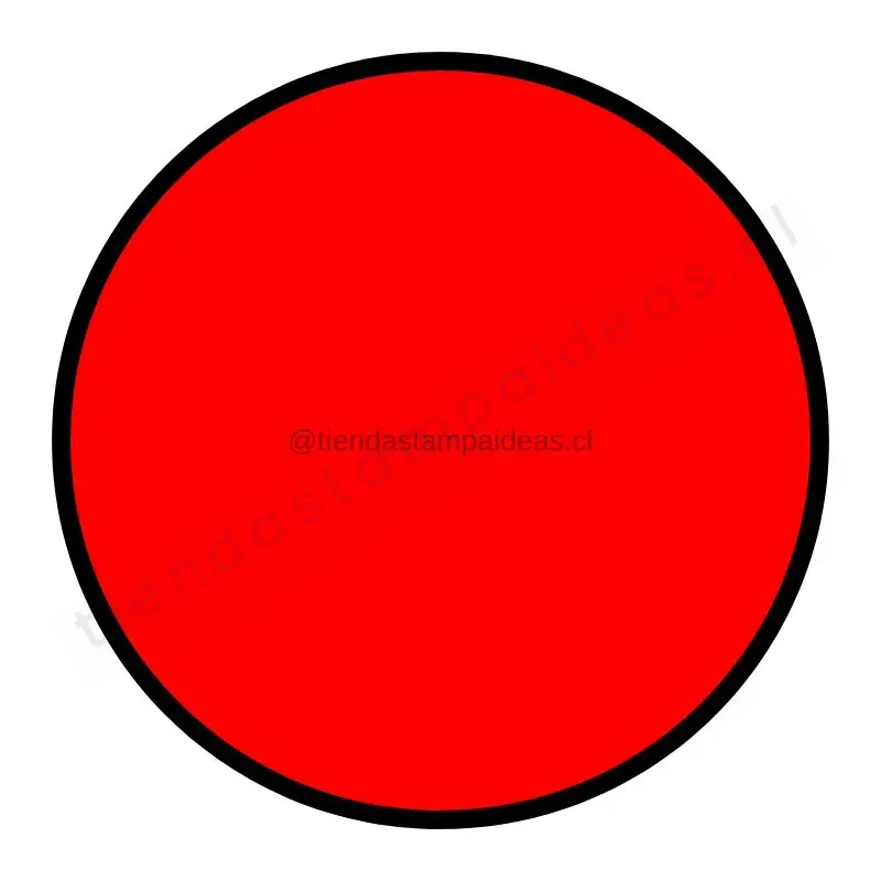 Vinilo textil fluor PU – Rojo