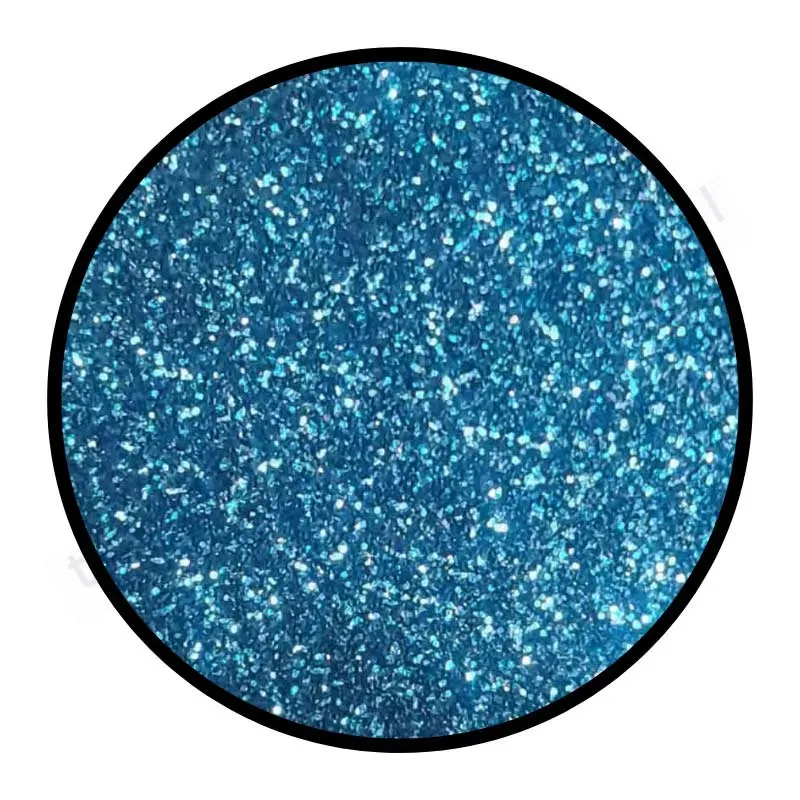 Vinilo textil glitter PU - Azul