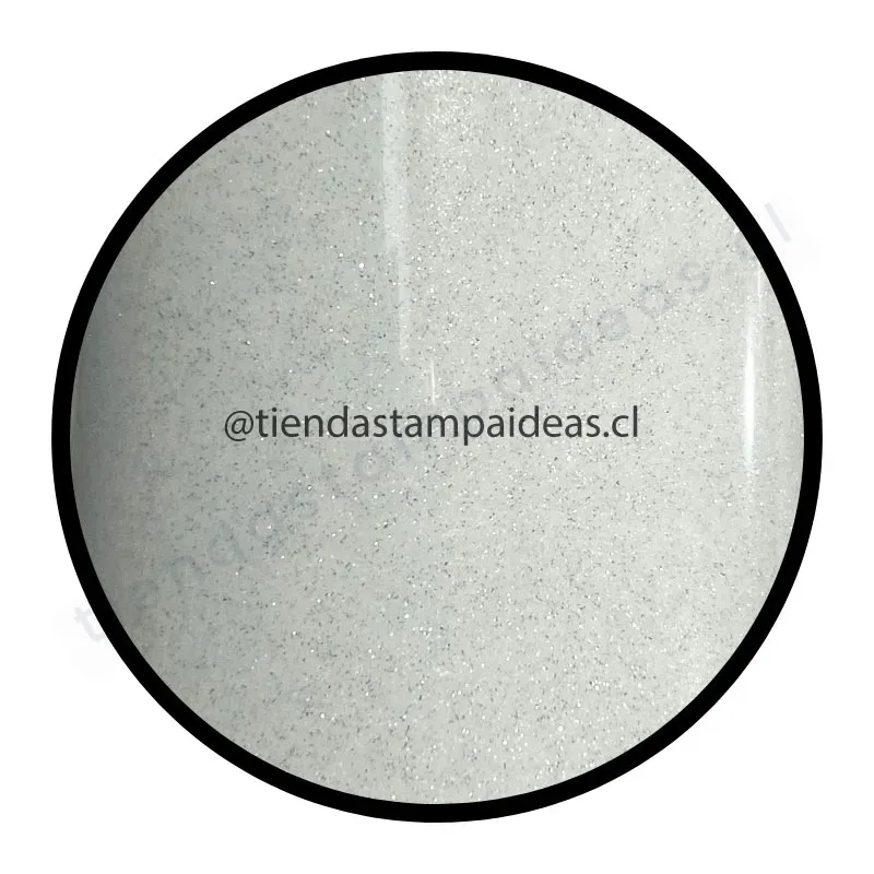 Vinilo textil glitter PU – Blanco