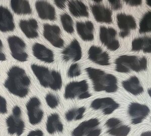 Vinilo textil leopardo gris