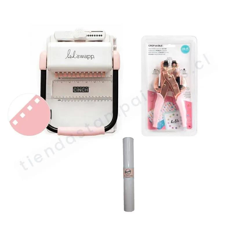 Cinch cuadrada o redonda + crop a dile + laminado