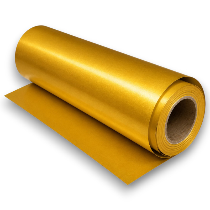 Vinilo Textil Dorado PU para estampar - Tienda Stampaideas Imprimeideas