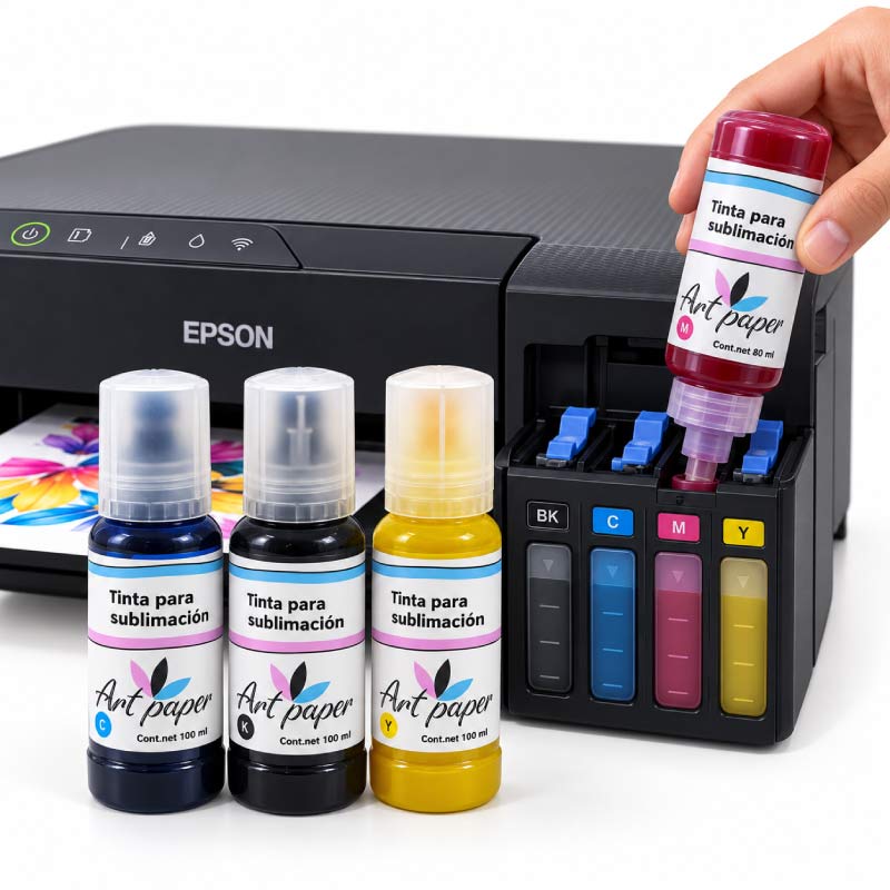 Tinta de sublimación Epson l1350 - Tienda Stampaideas Imprimeideas