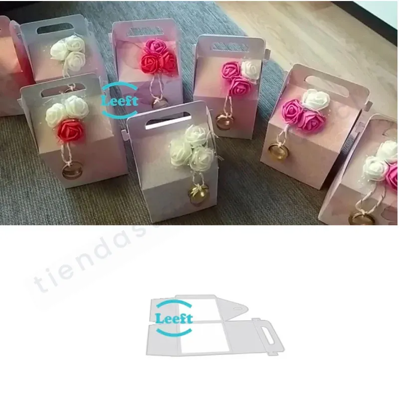Troquel caja de matrimonio