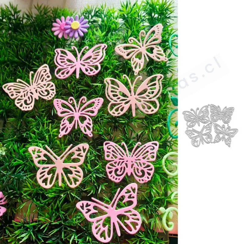 Troquel mariposas