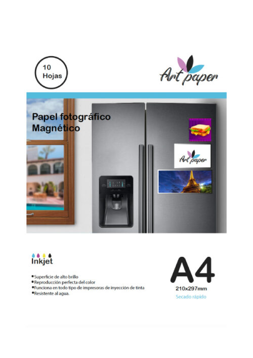 Papel fotográfico magnetico A4 - Art paper