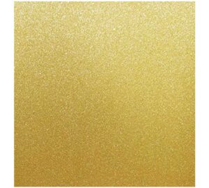 Cartulina glitter dorada - 30,5 x 30,5 cm - American Crafts