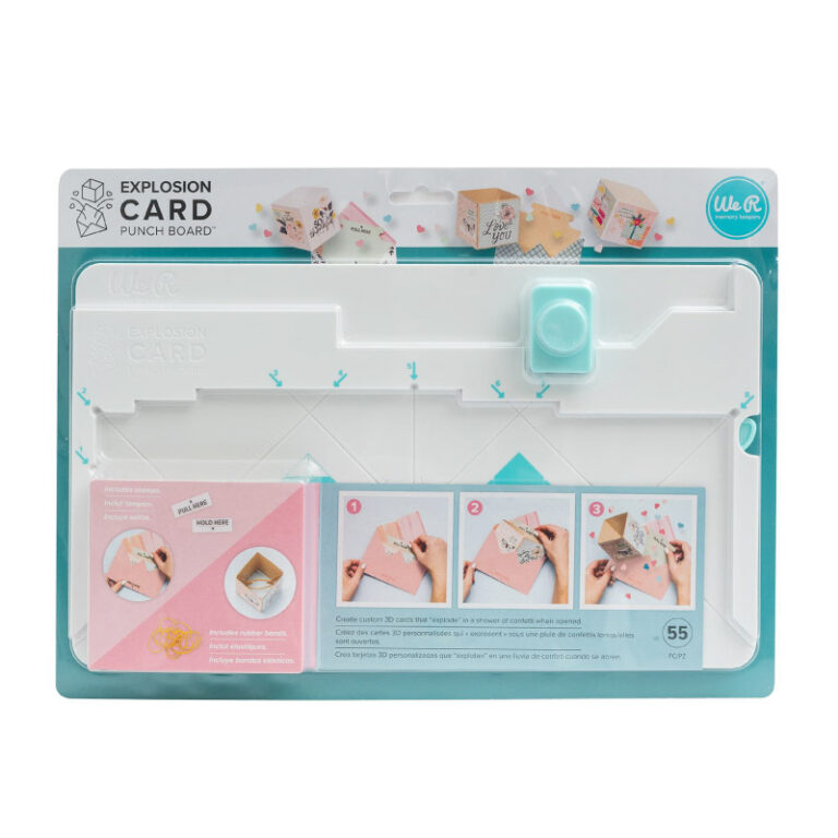 Explosion card punch board