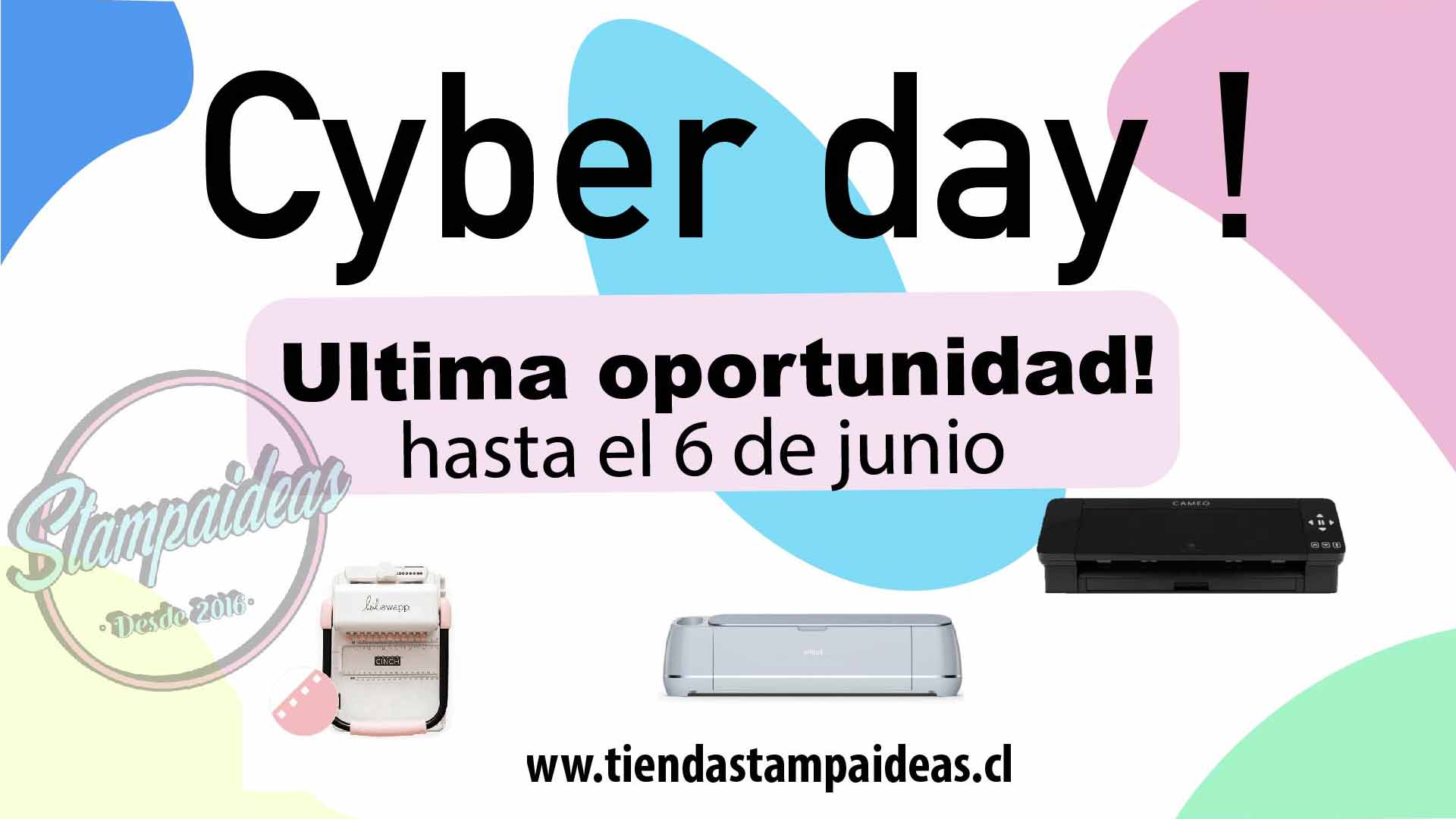 Super cyberday extendido Stampaideas