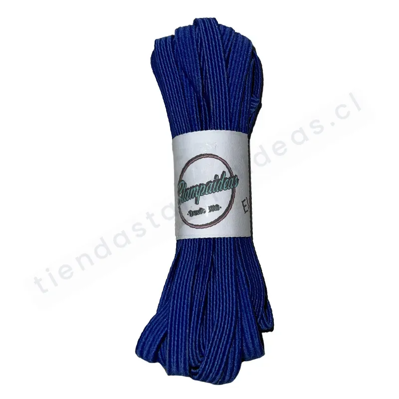 Elástico plano azul – 5 mm x 5 mts