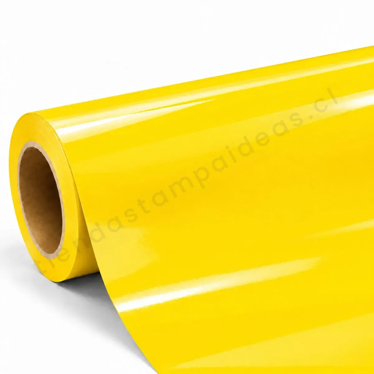 Vinilo Adhesivo Amarillo Brillante 30 cm