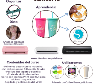 Curso Creando Stickers con Silhouette - Tienda Stampaideas