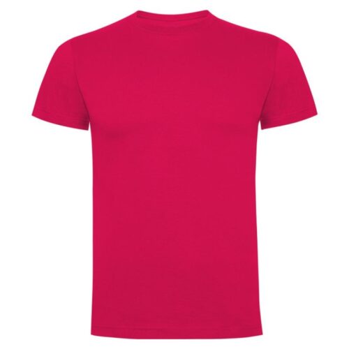Polera algodon manga Corta Fucsia- Frontal - Tienda Stampaideas Imprimeideas