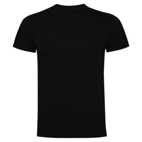 Polera algodón manga Corta Negra- Trasera - Tienda Stampaideas Imprimeideas