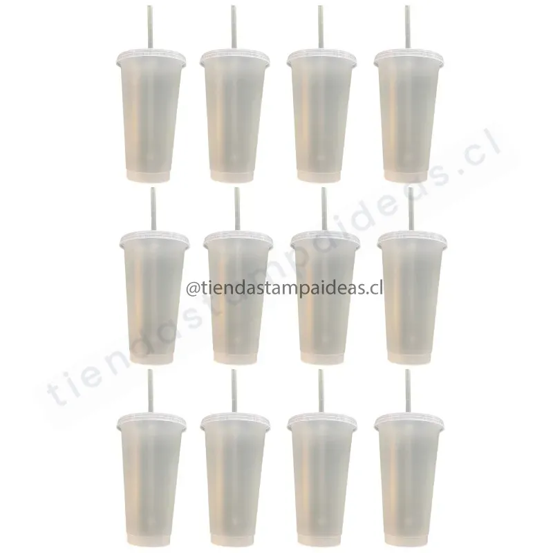 Vaso 700 ml – Transparente - 12 un