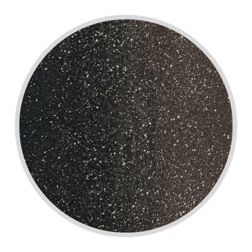 Vinilo textil glitter PU - Negro - Tiendastampaideas