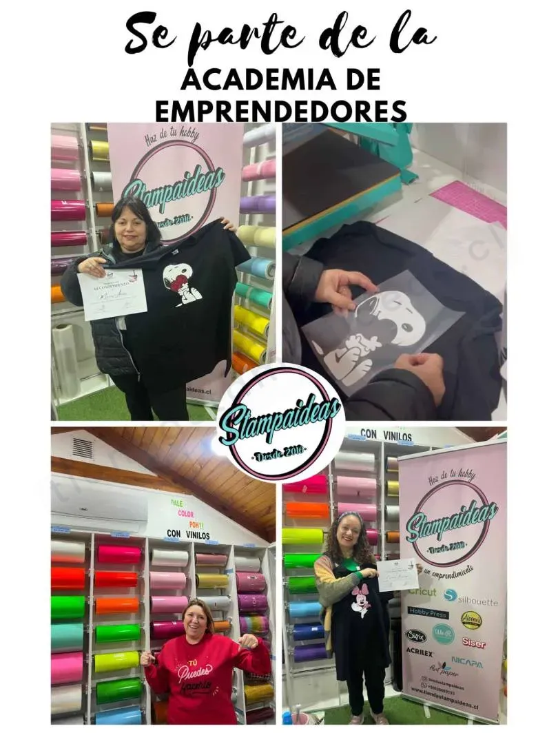 Curso de estampado con vinilo textil Silhouette - Imagen 3