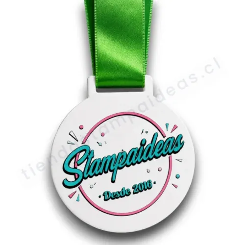 Medalla acrílica sublimación - Tienda Stampaideas Imprimeideas