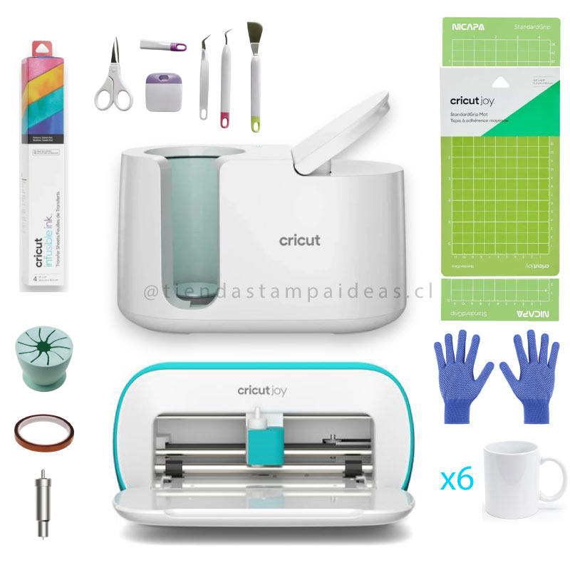 Cricut Joy + Cricut Mug press - Kit Tazones