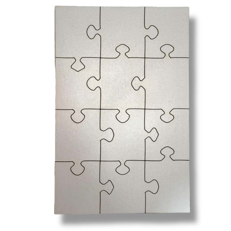 Puzzle Sublimable - 6 unidades