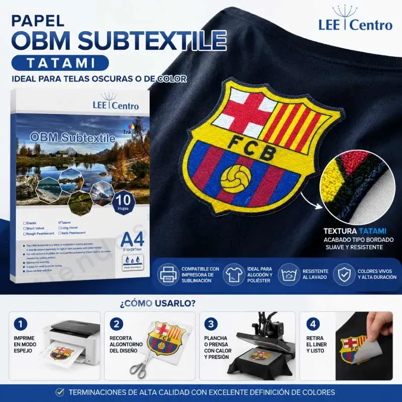 Sublitextil Tatami para insignias - Tienda Stampaideas Imprimeideas