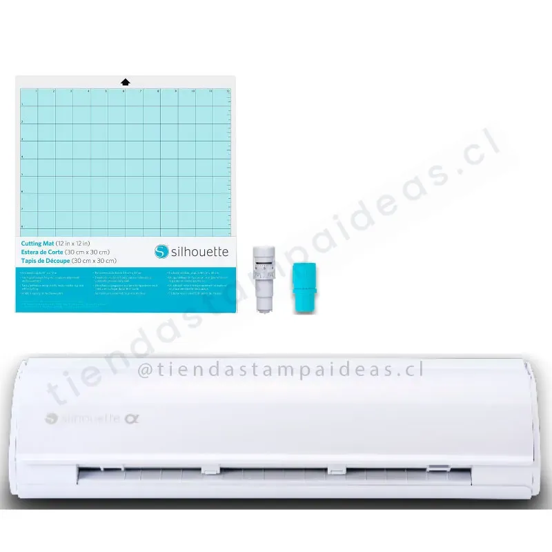 Silhouette Cameo 5 ALPHA Blanca Oferta - Tienda Stampaideas