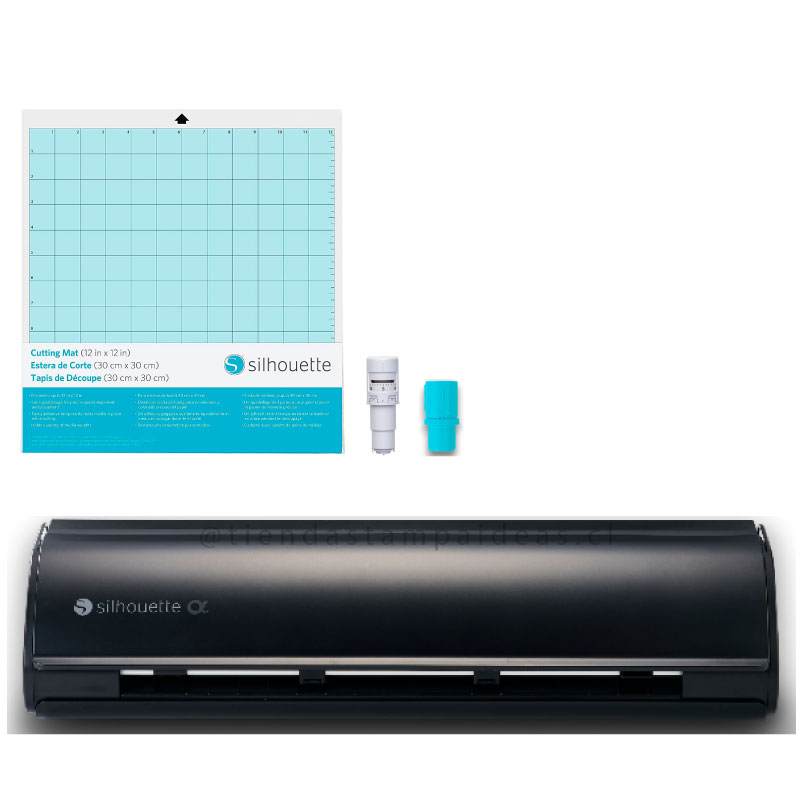Silhouette Cameo 5 ALPHA Negra Oferta - Tienda Stampaideas