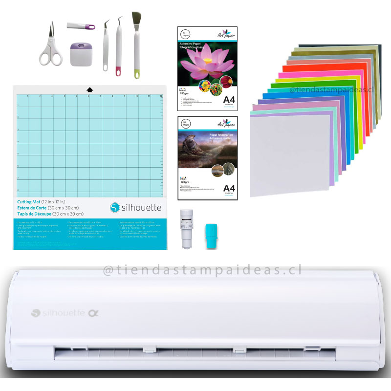 Silhouette Cameo 5 ALPHA - Kit de inicio