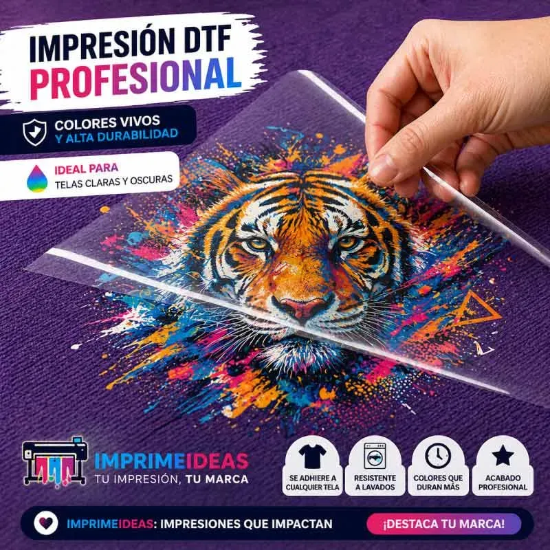 Impresión DTF Textil 58 cm x 10 mts - Imagen 3