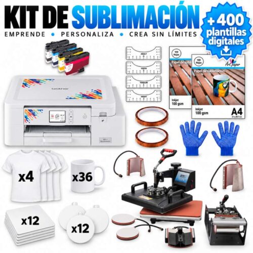 Kit de sublimación 8 en 1 Impresora Brother SP1 Profesional - Tienda Stampaideas Imprimeideas