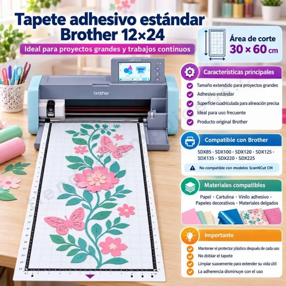 Tapete Brother 30 x 60 cm - Tienda Stampaideas Imprimeideas