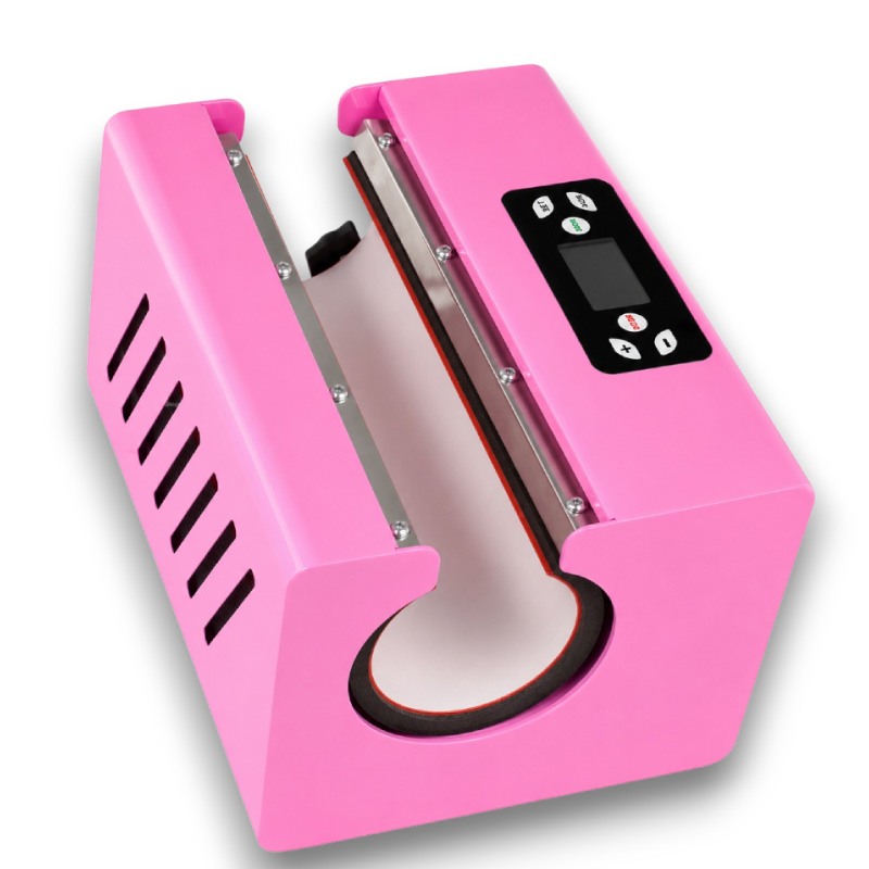Estampadora automática de-tazones Rosada - Tienda-Stampaideas Imprimeideas