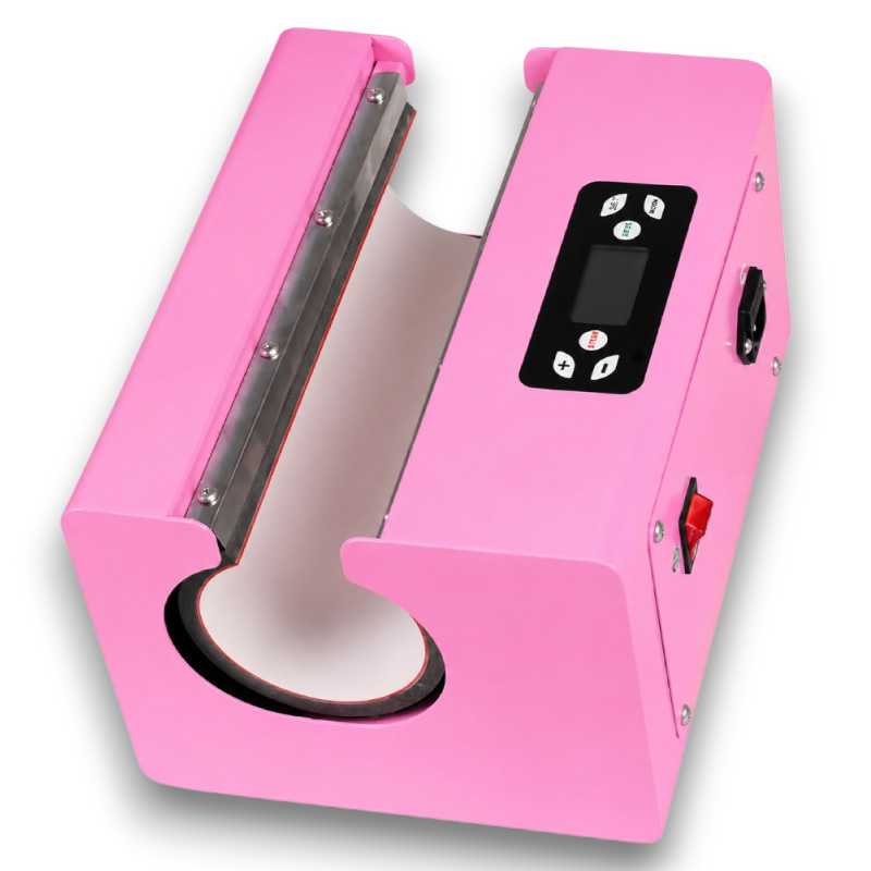 Estampadora de tazones Automática doble Rosada - Tienda-Stampaideas - Imprimeideas