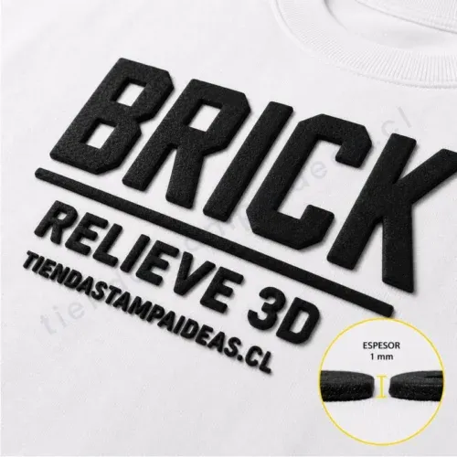 Vinilo Textil 3D Negro - Tienda Stampaideas Imprimeideas