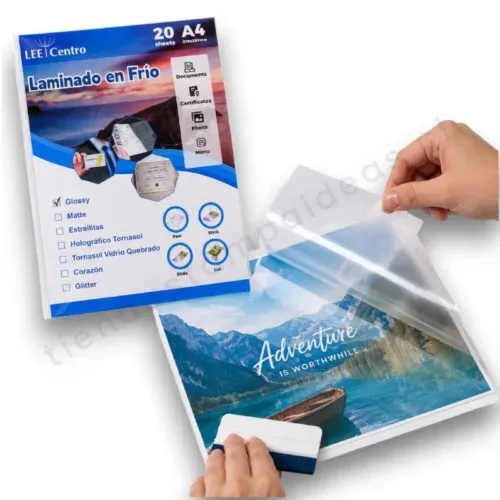 Laminado en frío A4 Glossy - Tienda Stampaideas Imprimeideas