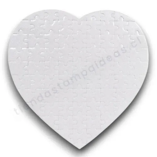 Rompecabezas Corazón Sublimable - Tienda Stampaideas Imprimeideas