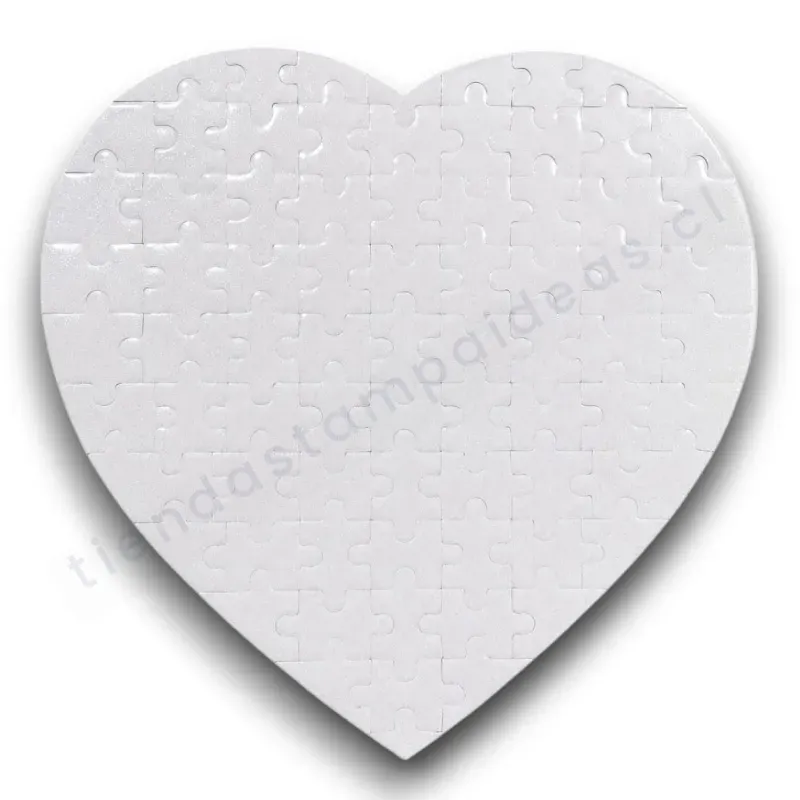 Rompecabezas Corazón Sublimable - Tienda Stampaideas Imprimeideas