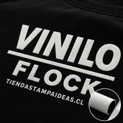 Vinilo Flock blanco - Tienda Stampaideas Imprimeideas