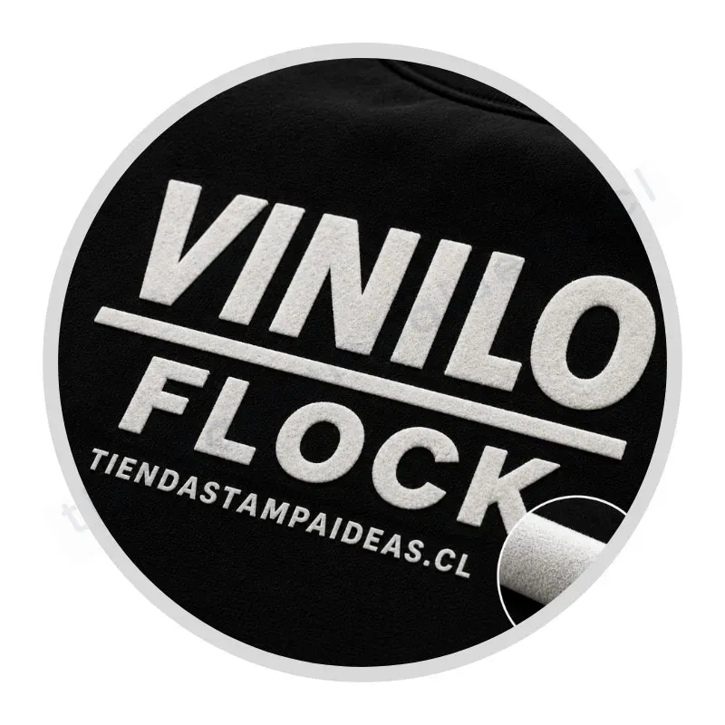 Vinilo Textil Flock Blanco - Vinilo gamuza - Tienda Stampaideas Imprimeideas