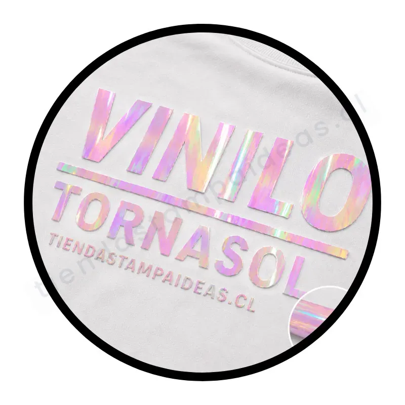Vinilo tornasol para poleras - Tienda Stampaideas Imprimeideas