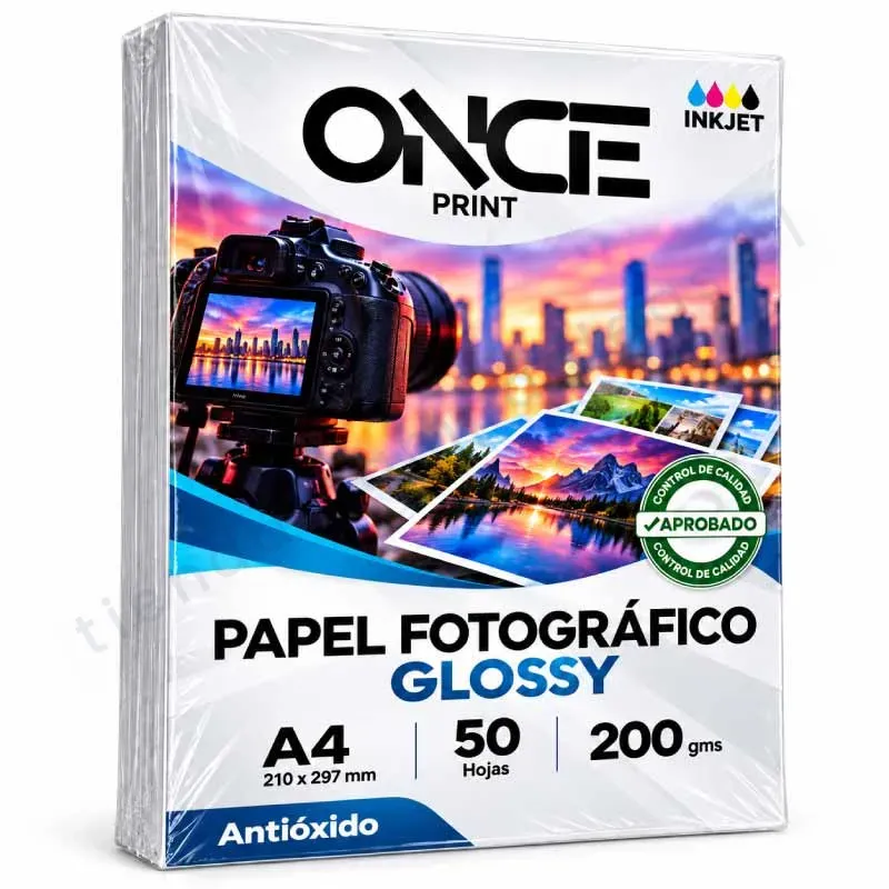 Papel fotográfico 200 gramos A4 - Tienda Stampaideas Imprimeideas