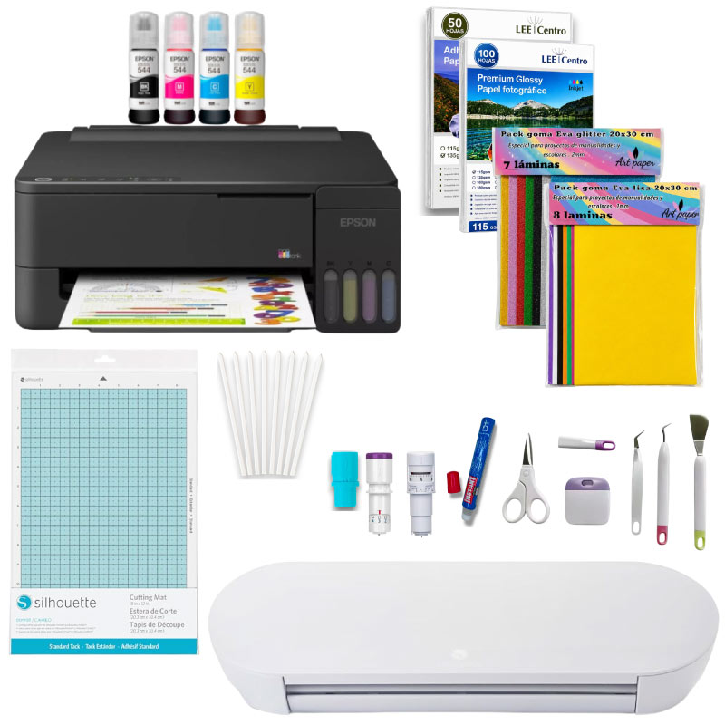 Silhouette Portrait 4 kit cotillon - Tienda Stampaideas Imprimeideas